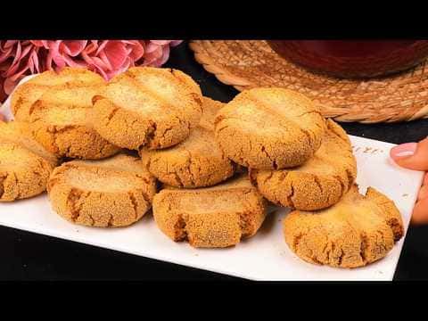 Almond Ginger Lemon Cookies (Sugar-Free)