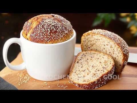 3 Healthy Mug Bread Recipes in 5 Minutes