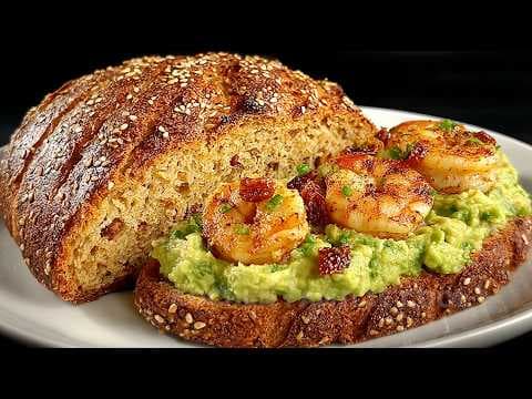 Chickpea Bread for Bruschetta (Flour-Free, Gluten-Free)