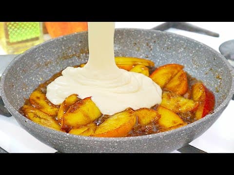15-Minute Pan Apple Cinnamon Cake with 1 Apple and 1 Egg