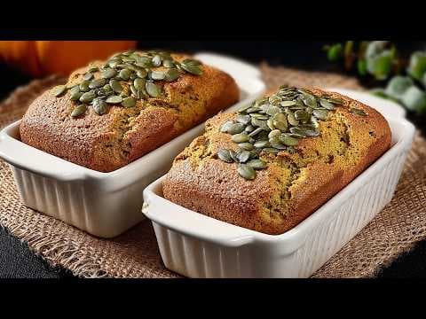 Pumpkin Fiber Almond Chia Bread (5 Minutes)