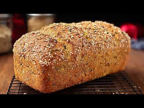 Quick Lentil Bread with Eggs