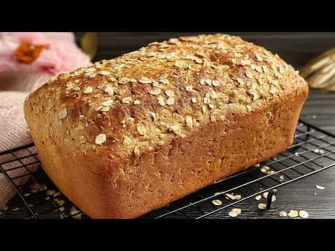 Soft Oat Flour Bread Without Sugar — I Bake It Every Day