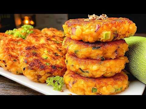 Vegan Red Lentil Fritters