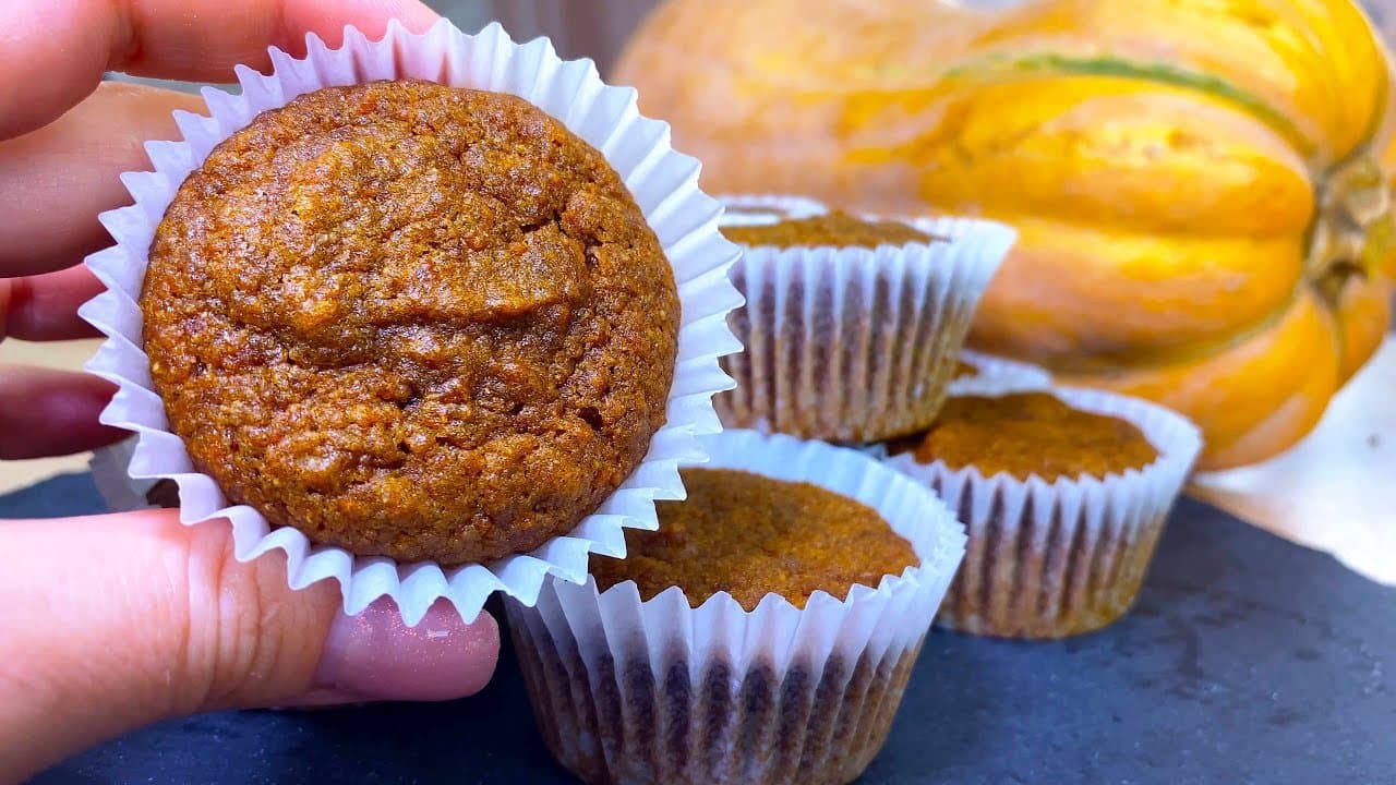 Gluten-Free Pumpkin Buckwheat Muffins (No Sugar)