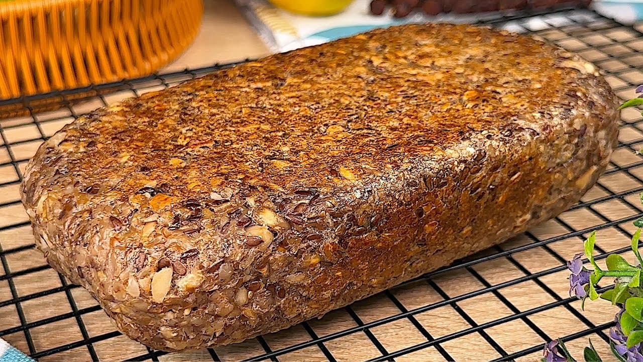Oven & Skillet Oat Seed Peasant Bread (Vegan)