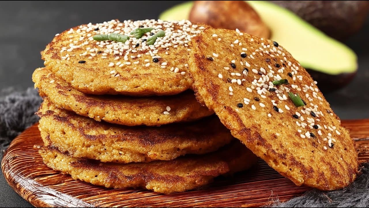 Flourless Avocado Tahini Keto Loaf (Low-Carb)