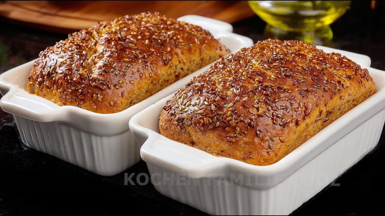 Hazelnut Almond Flax Keto Loaf (Gluten-Free)