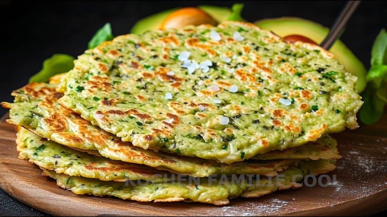 Keto Avocado Mozzarella Flatbreads