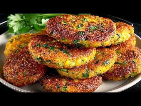 Zucchini Lentil Vegan Patties