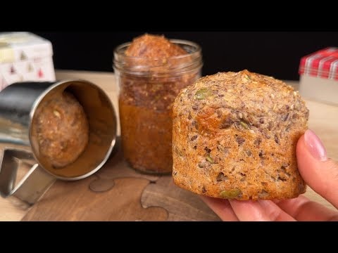 Keto Almond Yogurt Bread — A keto bread baked in cups or jars with yogurt, eggs, ground almonds and a mix o