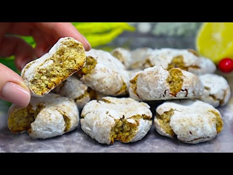Lemon Ginger Gingerbread Cookies — No Flour, No Sugar, No Eggs — Almond-based lemon and ginger gingerbread cookies without flour, sugar, gluten o