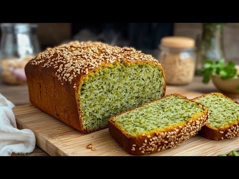 Чечевичный хлеб с рисовой мукой и куркумой — Жёлтый чечевичный хлеб из замоченной чечевицы с рисовой мукой, куркумой, корианд