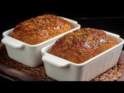 Pan de lentejas y semillas para la longevidad — Pan de lentejas sin gluten con psyllium, semillas de calabaza, girasol y sésamo.