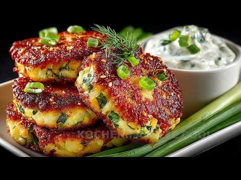 Lentil Tuna Flaxseed Cutlets (100-Year Grandma Recipe) — Healthy lentil and tuna cutlets with leeks, flaxseed and basil. A longevity reci