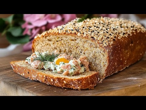Red Lentil Coconut Flour Bread — Gluten-free lentil bread made from soaked red lentils, coconut flour and psylliu