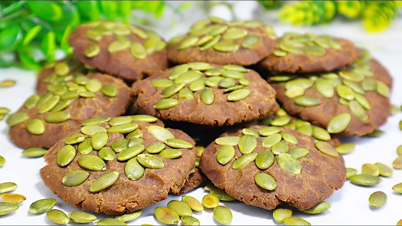 Glutenfreie vegane Kichererbsen-Kekse (ohne Zucker) — Glutenfreie luftige Kekse aus einer Mischung von Kichererbsen-, Reis- und Maisme