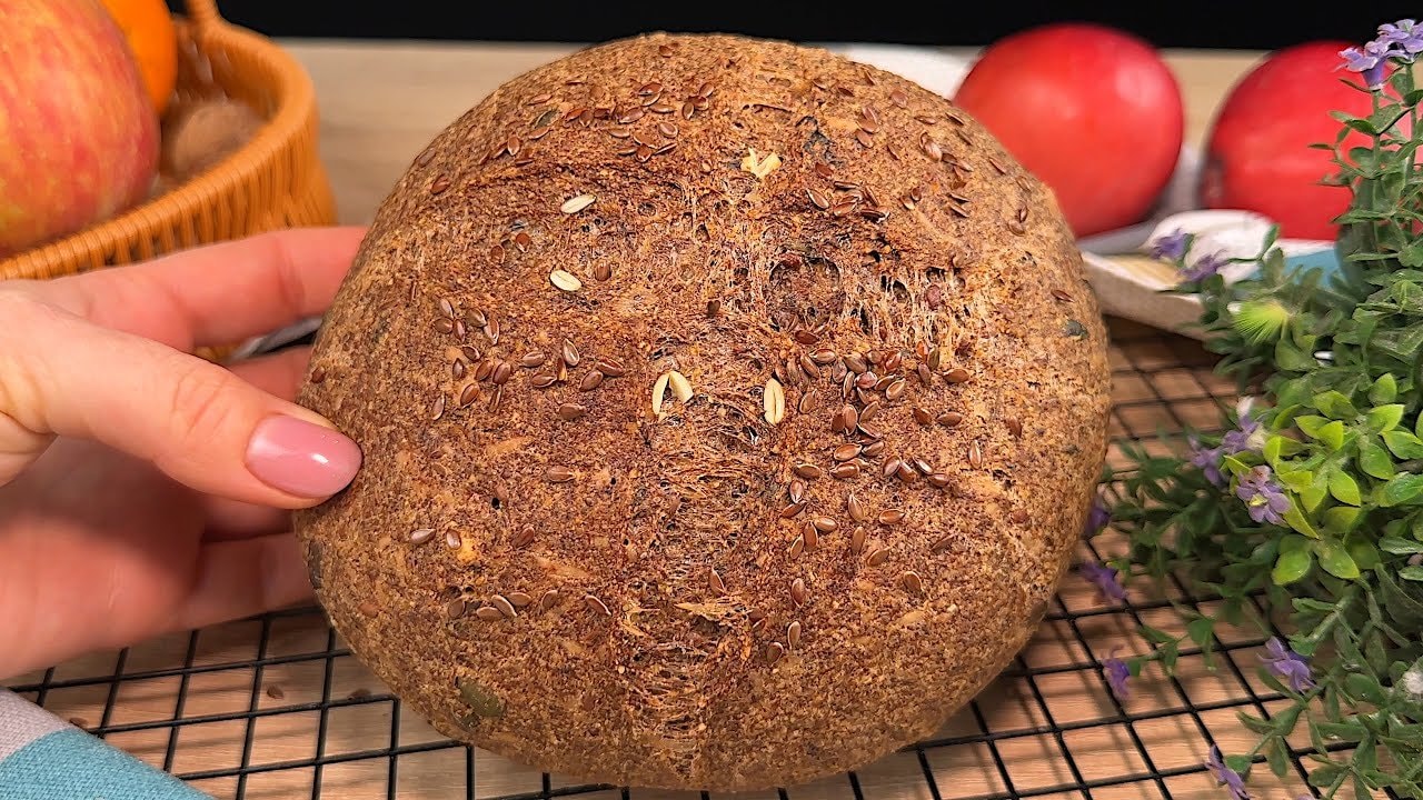 No-Soak Lentil Parmesan Bread (Gluten-Free) — Sturdy lentil loaf with parmesan, eggs and pumpkin seeds — no soaking required. 