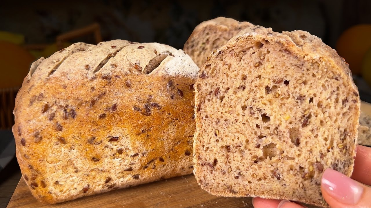 Профессиональный веганский хлеб из пшена и кукурузной муки без глютена — Пекарский безглютеновый хлеб из пшена, кукурузной муки, тапиокового крахмала и з