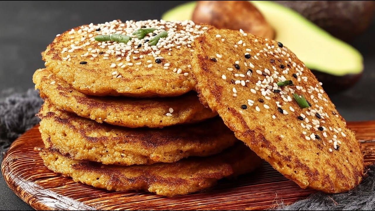 Flourless Avocado Tahini Keto Loaf (Low-Carb) — Moist keto loaf blending ripe avocado, eggs and tahini with psyllium and almond 