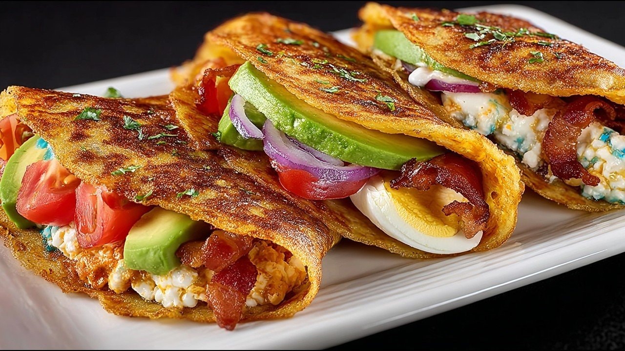 Green Lentil Pancake Keto Wraps (1 Ingredient) — Pliable single-ingredient pancakes blended from soaked green lentils with oregan