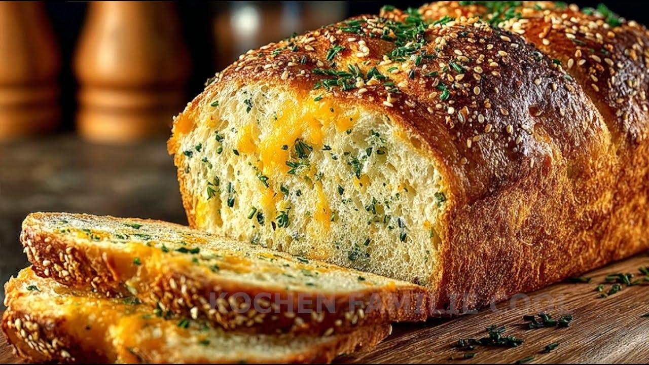 Lentil Spinach Cheese Bread (No Flour) — Rustic lentil loaf with wilted spinach, garlic, mozzarella and cheddar. Bound wi