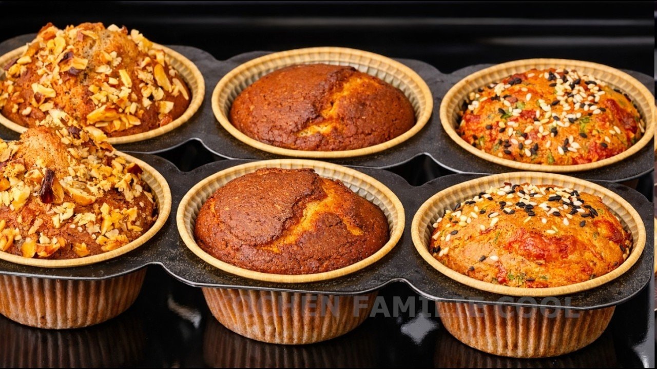 Keto-Käse-Knoblauch-Kräuter-Muffins (Mehlfrei) — Herzhafte Mandelmehl-Muffins mit Mozzarella, getrocknetem Knoblauch und gehackte
